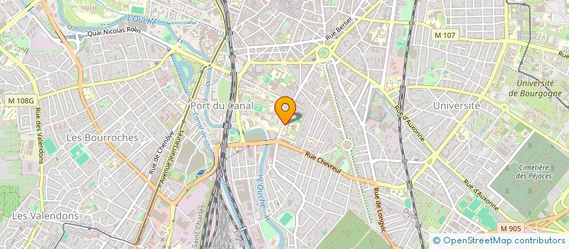 localisation de l'entreprise PARTENARIAT EDUCATIF DE SOLIDARITE AU MALI  DIJON