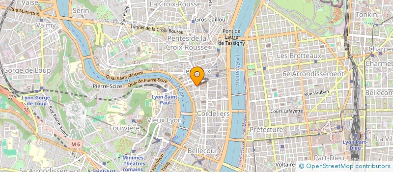 localisation de l'entreprise PARTENARIAT ET CITOYENNETE à LYON