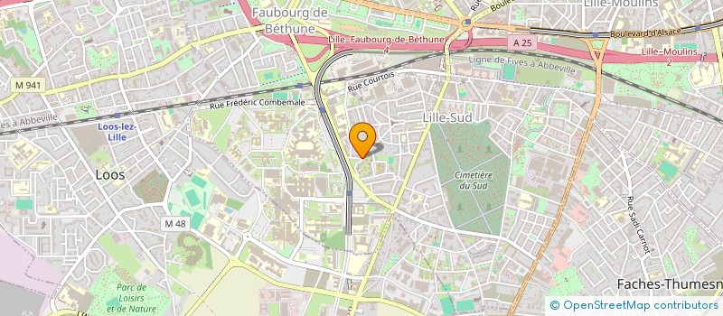 localisation de l'entreprise PARTENARIAT FLANDRE AFRIQUE CENTRALE à LILLE