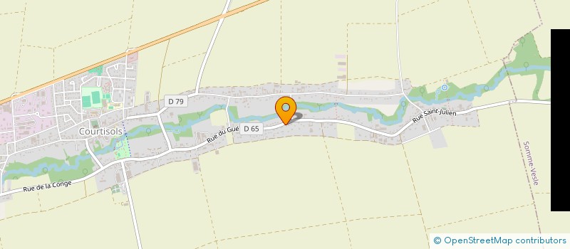 localisation de l'entreprise PARTENARIAT RH  COURTISOLS