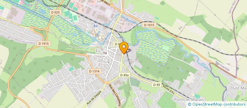 localisation de l'entreprise PARTENARIAT SERVICE INFORMATIQUE  EU