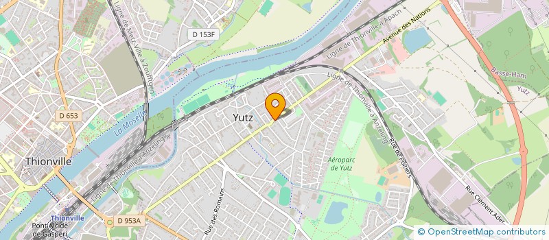 localisation de l'entreprise PARTENERASSUR2.0  YUTZ