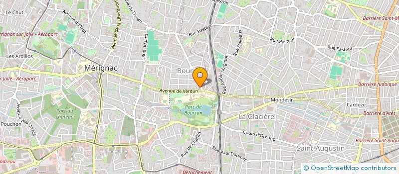 localisation de l'entreprise PARTEXIA MERIGNAC à MERIGNAC