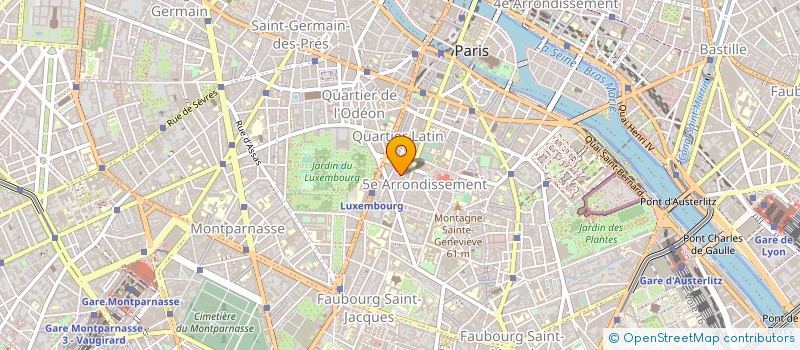 localisation de l'entreprise PARTHE CONSEILS  PARIS