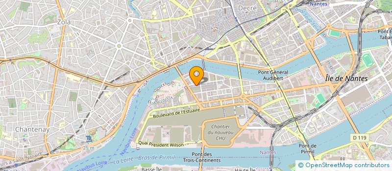 localisation de l'entreprise PARTHEMA AVOCATS à NANTES