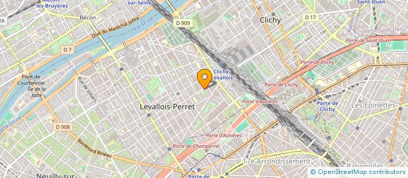 localisation de l'entreprise PARTHENEY CONSULTING à LEVALLOIS-PERRET