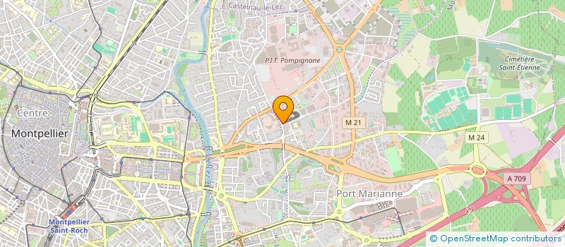 localisation de l'entreprise PARTHENON à MONTPELLIER