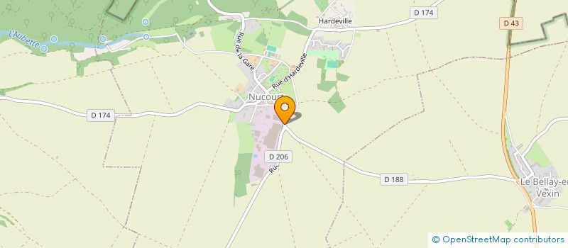 localisation de l'entreprise PARTHINVEST 95 à MAUDETOUR-EN-VEXIN