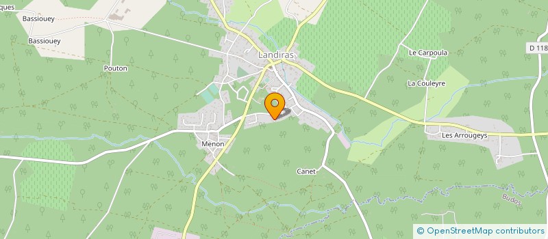 localisation de l'entreprise PARTI ANIMALISTE à CERONS
