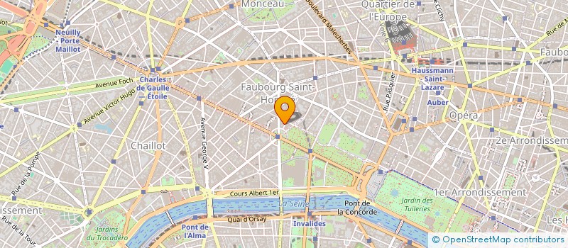 localisation de l'entreprise PARTI COMMUN FRANC COMITE DU 8  PARIS