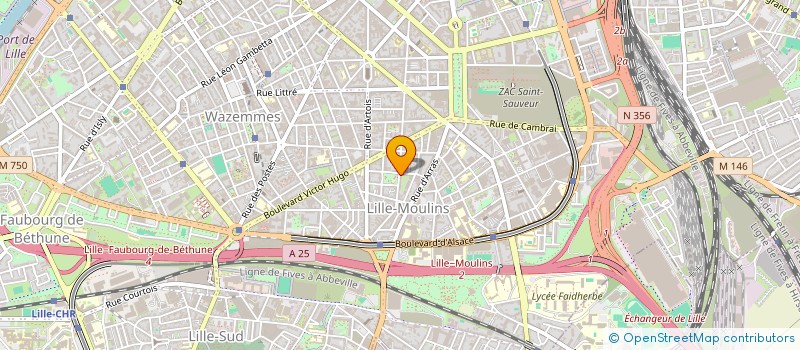 localisation de l'entreprise PARTI COMMUNIST FRANCAIS LILLE à LILLE