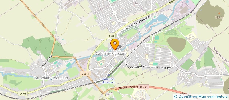 localisation de l'entreprise PARTI COMMUNISTE DE CALONNE  CALONNE-RICOUART