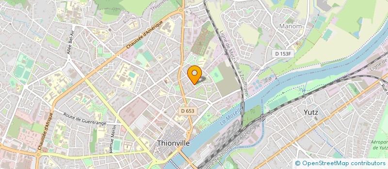 localisation de l'entreprise PARTI COMMUNISTE FRANCAIS  THIONVILLE