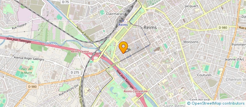 localisation de l'entreprise PARTI COMMUNISTE FRANCAIS  REIMS