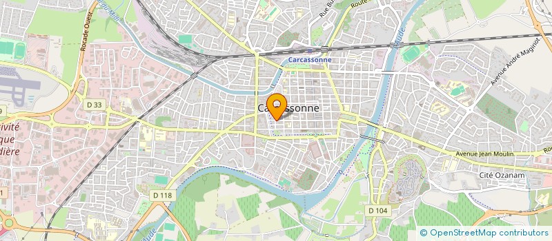localisation de l'entreprise PARTI COMMUNISTE FRANCAIS à CARCASSONNE