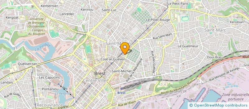 localisation de l'entreprise PARTI COMMUNISTE FRANCAIS à BREST