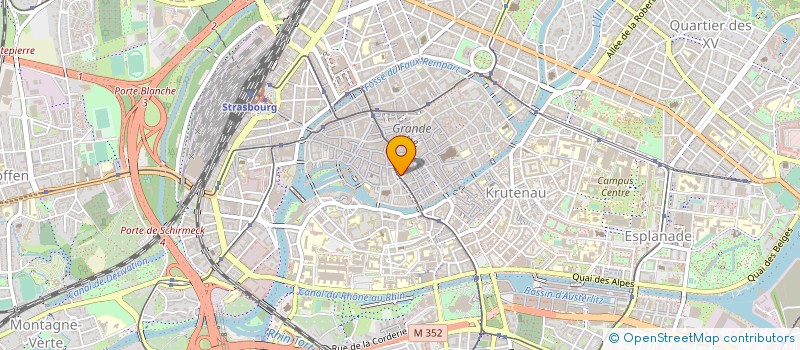 localisation de l'entreprise PARTI COMMUNISTE FRANCAIS à STRASBOURG