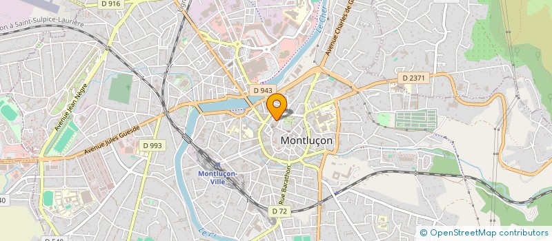 localisation de l'entreprise PARTI COMMUNISTE FRANCAIS à MONTLUCON