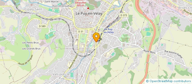 localisation de l'entreprise PARTI COMMUNISTE FRANCAIS  LE PUY-EN-VELAY