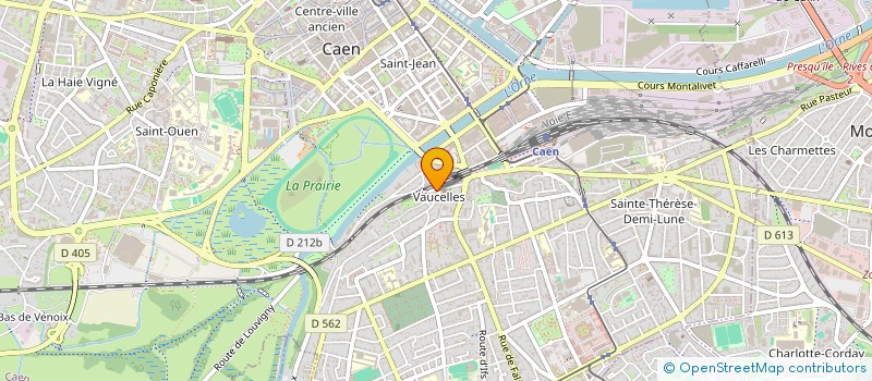 localisation de l'entreprise PARTI COMMUNISTE FRANCAIS à CAEN