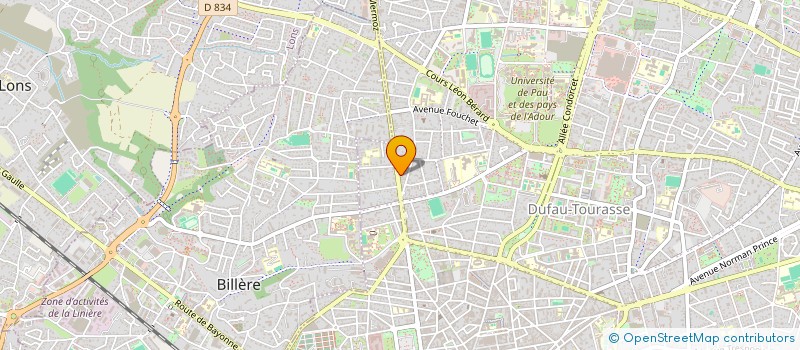 localisation de l'entreprise PARTI COMMUNISTE FRANCAIS à PAU