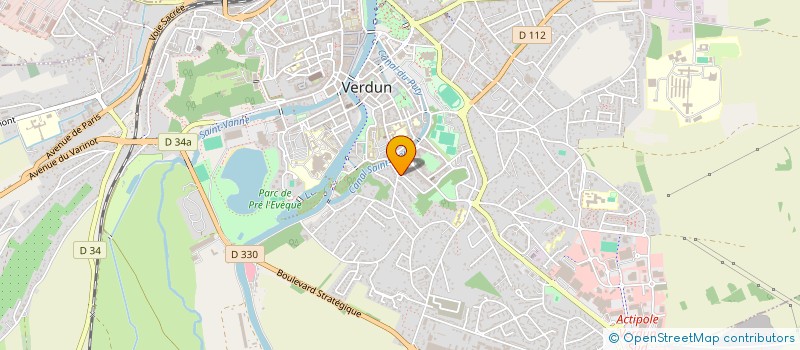 localisation de l'entreprise PARTI COMMUNISTE FRANCAIS à VERDUN