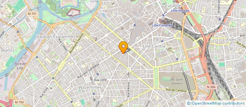 localisation de l'entreprise PARTI COMMUNISTE FRANCAIS à LILLE