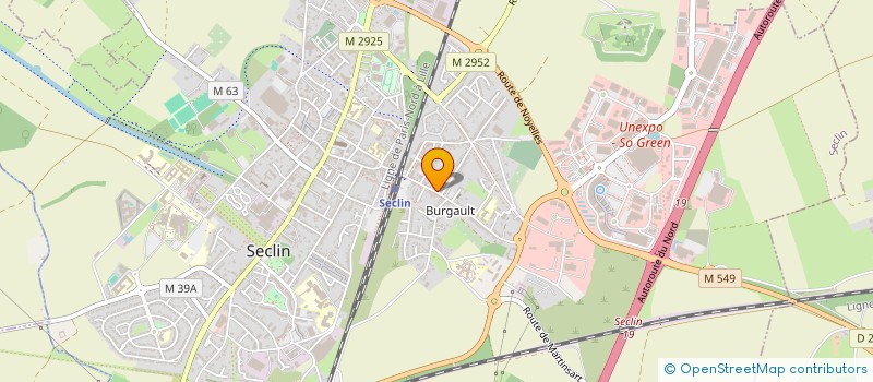 localisation de l'entreprise PARTI COMMUNISTE FRANCAIS CANTONS SECLIN  SECLIN