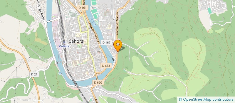 localisation de l'entreprise PARTI COMMUNISTE FRANCAIS FEDER DU LOT  CAHORS