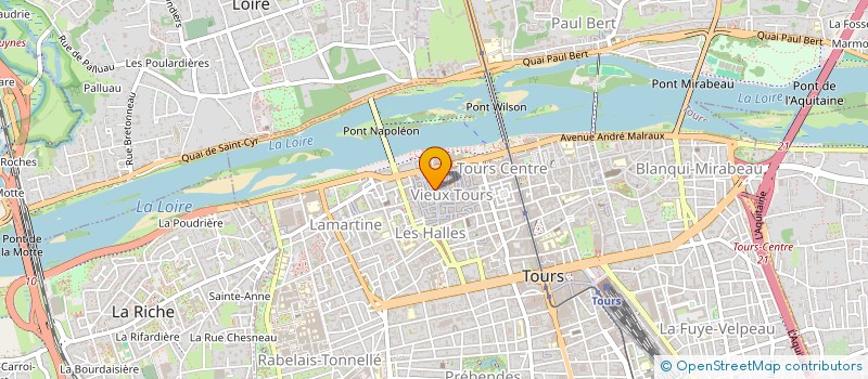 localisation de l'entreprise PARTI COMMUNISTE INDRE ET LOIRE  TOURS