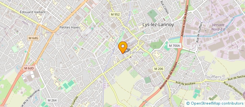 localisation de l'entreprise PARTI POLITIQUE MVT ROYALISTE FRANCAIS  LANNOY