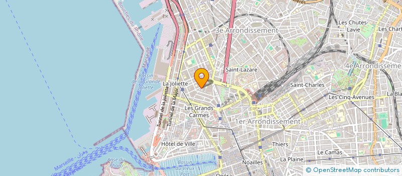 localisation de l'entreprise PARTI POPULAIRE DU CITOYEN à MARSEILLE 2EME
