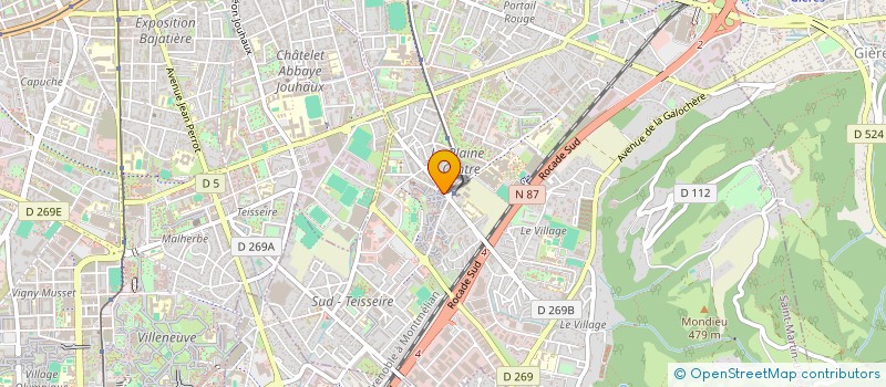 localisation de l'entreprise PARTI POPULAIRE MARTINEROIS  SAINT-MARTIN-D'HERES