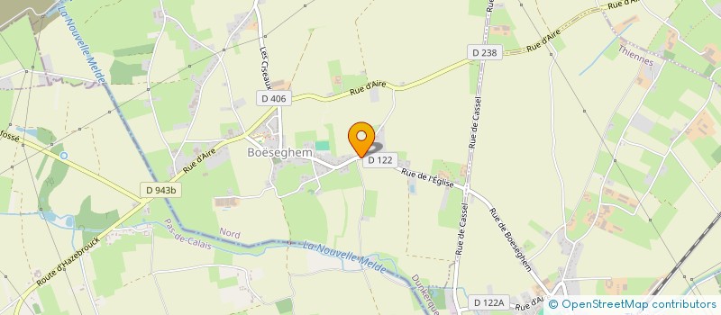 localisation de l'entreprise PARTI PRIS  BOESEGHEM