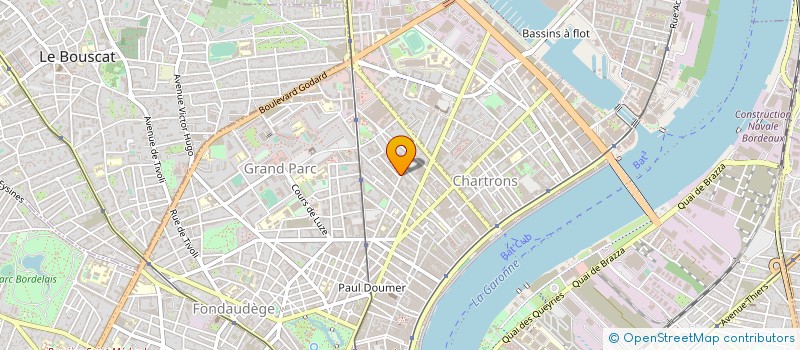 localisation de l'entreprise PARTI SOCIALISTE à BORDEAUX