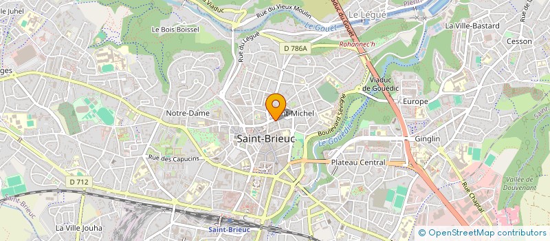 localisation de l'entreprise PARTI SOCIALISTE à SAINT-BRIEUC