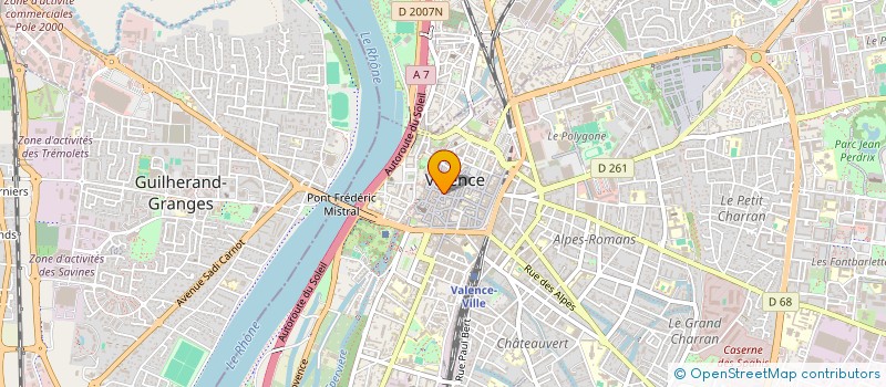 localisation de l'entreprise PARTI SOCIALISTE à VALENCE