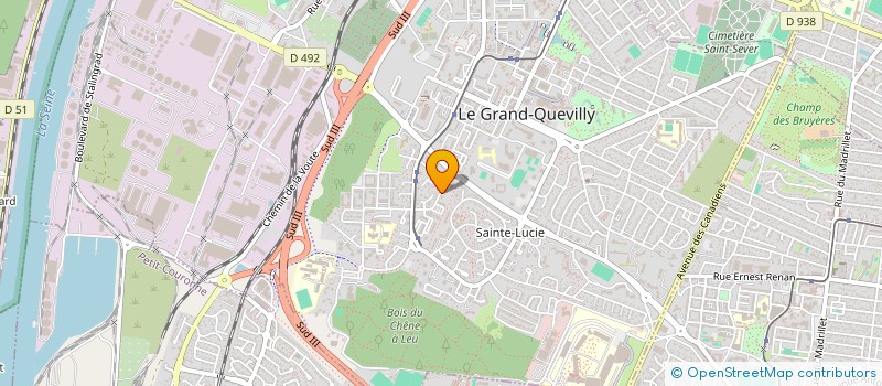 localisation de l'entreprise PARTI SOCIALISTE  LE GRAND-QUEVILLY