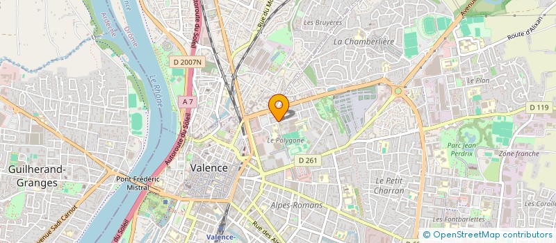 localisation de l'entreprise PARTI SOCIALISTE FEDER DROME à VALENCE