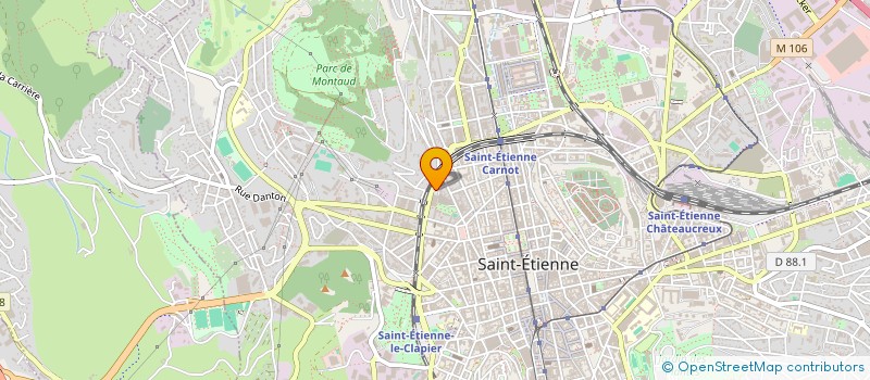 localisation de l'entreprise PARTI SOCIALISTE FEDERATION DEPARTEMENTALE DE LA LOIRE à SAINT-ETIENNE