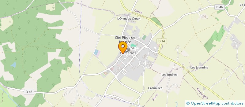 localisation de l'entreprise PARTI-VITRES  MONTS-SUR-GUESNES