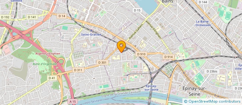 localisation de l'entreprise PARTIBAT  EPINAY-SUR-SEINE