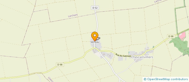 localisation de l'entreprise PARTICEPS  CHEVRAINVILLIERS