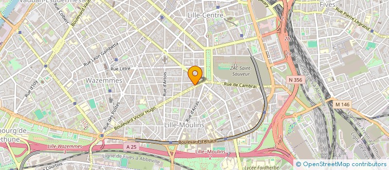 localisation de l'entreprise PARTICIPA  LILLE