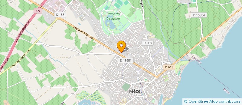 localisation de l'entreprise PARTICIPATION A L'ECO-PLASTURGIE FINANCE à MEZE