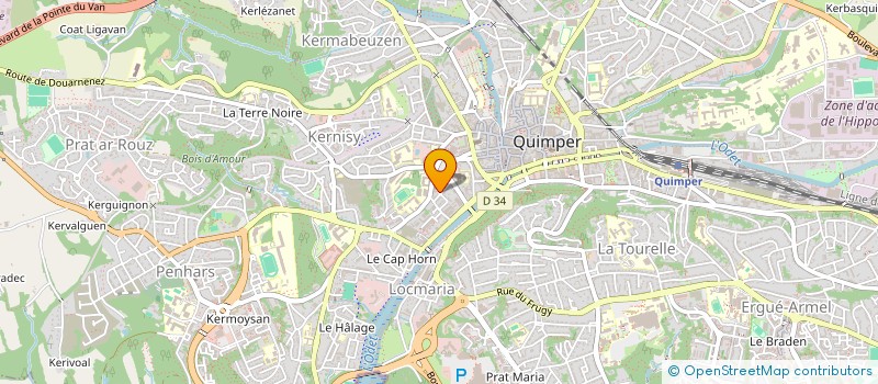 localisation de l'entreprise PARTICIPATION CONSILIUM NOTAIRES à QUIMPER