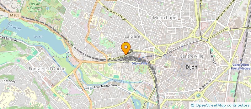 localisation de l'entreprise PARTICIPATION IMMOBILIER CONSEIL XAVIER ROUY  DIJON