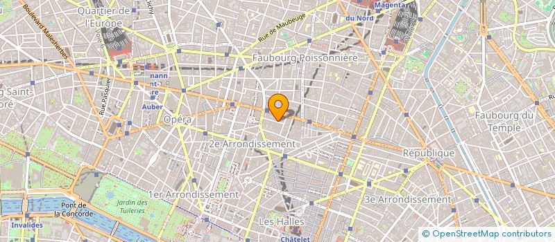 localisation de l'entreprise PARTICIPATION SA  PARIS