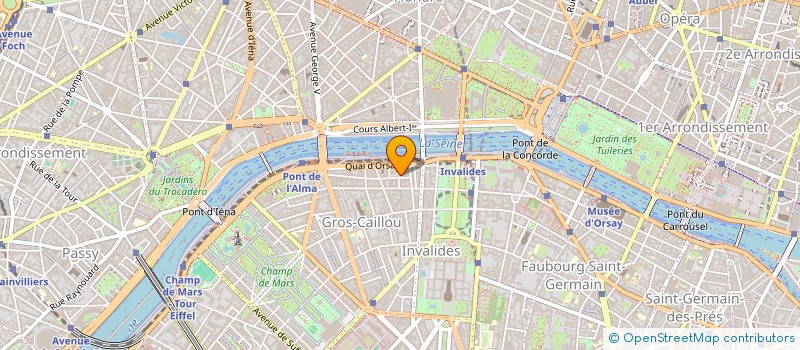 localisation de l'entreprise PARTICIPATIONS & ACQUISITIONS  PARIS