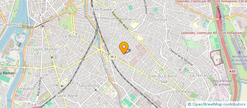 localisation de l'entreprise PARTICIPATIONS CLINIQUE à TOULOUSE